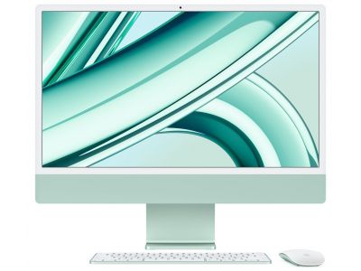 iMac 2023 24inch M3 8 Core, 8?core GPU, 8GB ram, 256GB ssd, Azerty, Groen