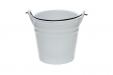 Bucket White Mini Emmer D10.3xh9.7cm 40c 