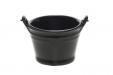 Bucket Black Mini Emmer D7.8xh5.5cm 15cl 