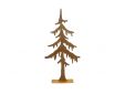Kerstboom Roest 20x6xh40cm Metaal 