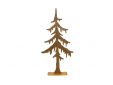 Kerstboom Roest 25x8xh50cm Metaal 