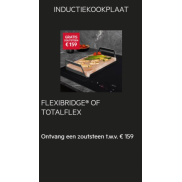 AEG FlexiBridge/TotalFlex: Gratis zoutsteen met houder t.w.v. €159