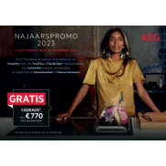 AEG Najaarspromo 2023 Steampro oven: cadeau t.w.v. €300