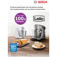 Bosch keukenrobot: Tot €100 cashback