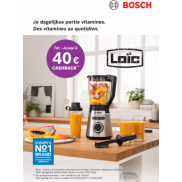 Bosch blender: Tot €40 cashback