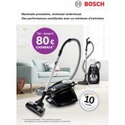 Bosch stofzuiger: Tot €80 cashback