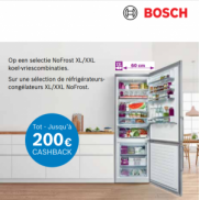 Bosch Koel- en Vriescombinatie XL/XXL: Lenteactie 2023
