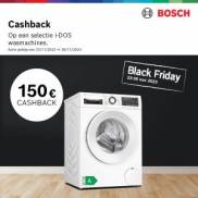 Bosch i-Dos wasmachine Black Friday: €150 cashback