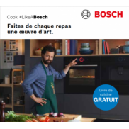 Bosch Four Serie 4, 6 ou 8: Livre de cuisine au choix gratuit 