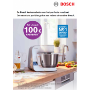 Bosch keukenrobot: Tot €100 cashback