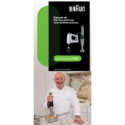 Braun MultiQuick/MultiMix: Tot €40 cashback