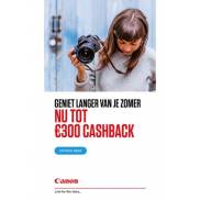 Canon EOS/Powershot: Tot €300 cashback