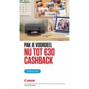 Canon Pixma Printer: Tot €30 cashback