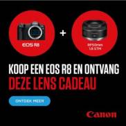 Canon EOS R8: gratis lens