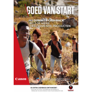 Canon Goed van Start - dubbele cashback 