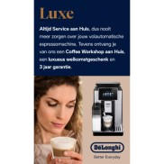 De'Longhi Luxe: Luxe Service pakket