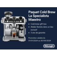 De'Longhi La Specialista Maestro: Cold Brew gift box