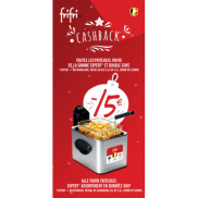 FriFri friteuse Expert: €15 cashback