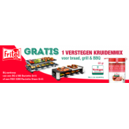Fritel Raclette: Gratis kruidenmix