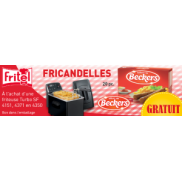 Fritel Friteuse Turbo SF: Fricandelles Beckers gratuits