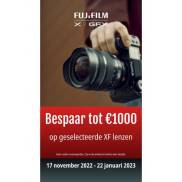 Fujifilm lenzen: Tot €1000 directe korting