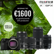 Fujifilm GFX Promo: Bespaar tot €1600 