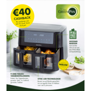 GreenPan XL Dual Zone Airfryer: €40 cashback
