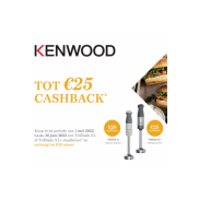 Kenwood TriBlade XL: Tot €25 cashback