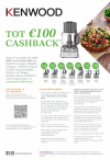 Kenwood Foodprocessor: Tot €100 cashback