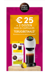 Krups Dolce Gusto: cashback + capsules terugbetaald