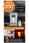 Krups volautomatisch espressotoestel: Tot €200 cashback