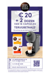 Krups Dolce Gusto Back To School: cashback + capsules terugbetaald