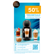 Krups Dolce Gusto: 50% terugbetaald 