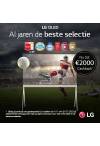 LG TV Oled: tot €2000 cashback