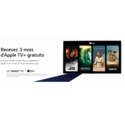 LG 4K- en 8K Smart TV: Recevez 3 mois d'Apple TV+ gratuit