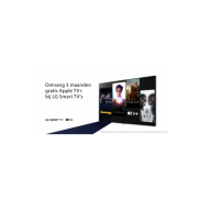 LG Smart TV: 3 maanden gratis Apple TV+