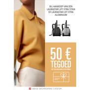 Laurastar Lift Xtra: Cadeaubon t.w.v. €50