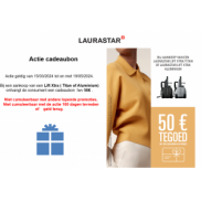 Laurastar Lift Xtra: Cadeaubon t.w.v. €50
