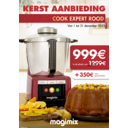 Magimix Cook Expert rood: Kerstaanbieding + tot €350 aan geschenken