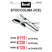 Mepra Stoccolma (ice): promo op bestekset