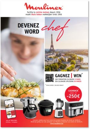 Moulinex: Win een culinaire opleiding in Parijs