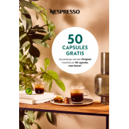 Nespresso Original: 50 capsules gratis