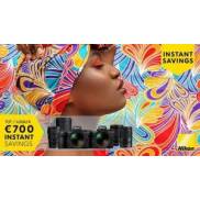 Nikon Instant Savings: Tot €700 directe korting