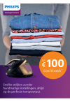Philips Stoomgenerator: Tot €100 cashback