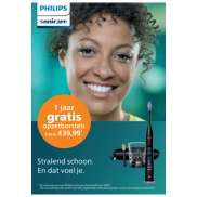 Philips Sonicare: Gratis opzetborstels