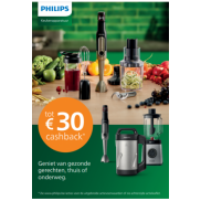 Philips Keukenapparatuur: Tot €30 cashback