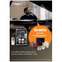 Philips Saeco Espresso: Gratis Barista koffiepakket