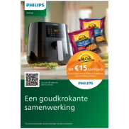 Philips Airfryer: Tot €15 cashback op McCain Airfryer frietjes