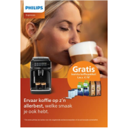 Philips Espresso: gratis onderhoudspakket + Douwe Egberts bonen