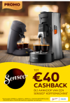 Philips Senseo: Tot €40 cashback